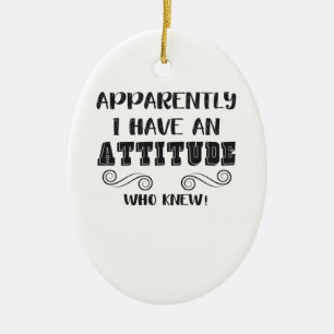 Funny Sarcastic Quote Girls Tiener vrouwenhouding Keramisch Ornament