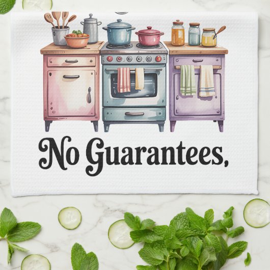 Funny Sarcastic Quote Kitchen Towel Theedoek (Gevouwen)