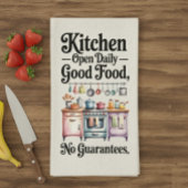 Funny Sarcastic Quote Kitchen Towel Theedoek