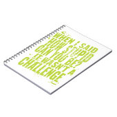 Funny Sarcastic Quottes for Stupid People Notitieboek (Linkerzijde)