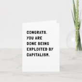 Funny Sarcastic Retirement Kaart (Voorkant)