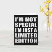 Funny Sarcastic Sayings Adult Humor Introvert  Kaart (Gele Bloem)