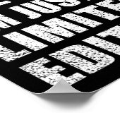 Funny Sarcastic Sayings Adult Humor Introvert  Poster (Hoek)