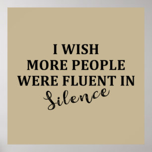 funny sarcastic sayings poster