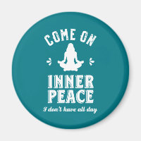 Funny Sarcastic Yoga Meditation Inner Peace Zen