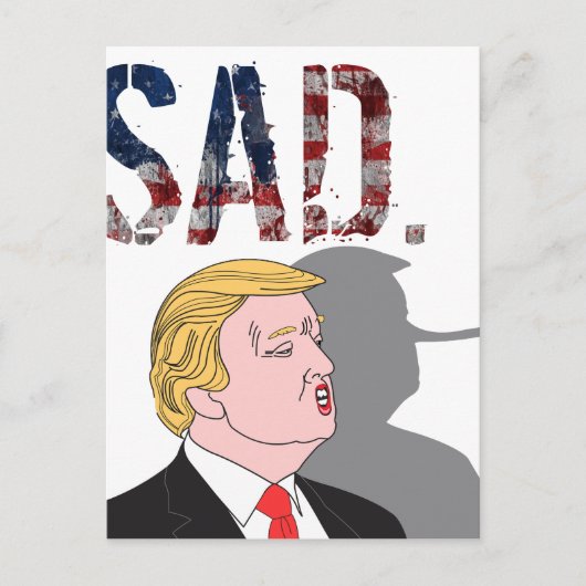 Funny sarcastisch President Donald Trump Briefkaart (Voorkant)