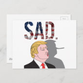Funny sarcastisch President Donald Trump Briefkaart (Voorkant / Achterkant)