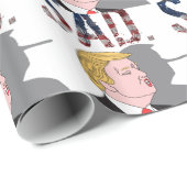 Funny sarcastisch President Donald Trump Cadeaupapier (Rol Hoek)