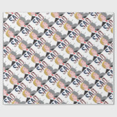 Funny sarcastisch zielig President Donald Trump Cadeaupapier (Vlak)