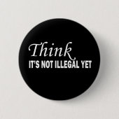 Funny sarcastische gezegden ronde button 5,7 cm (Voorkant)