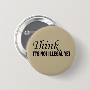 Funny sarcastische gezegden ronde button 5,7 cm