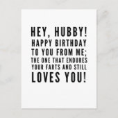 Funny sarcastische verjaardagswensen voor man briefkaart (Voorkant)