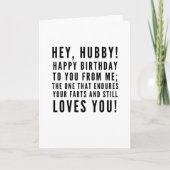 Funny sarcastische verjaardagswensen voor man kaart (Voorkant)