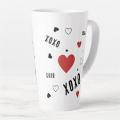 Funny sarcastische verjaardagswensen voor vriendin latte mok (Rechterhoek)