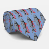 Funny Sardines Stropdas of Necktie - Een geweldige (Opgerold)