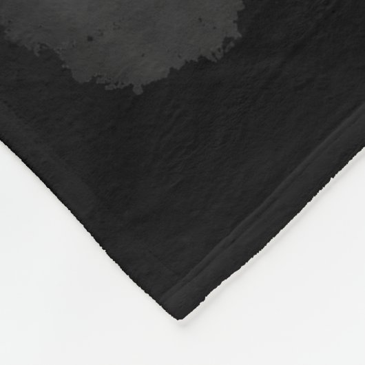 Funny Sasquatch &amp; Alien Rock On Hand Sign Ghos Fleece Deken (Hoek)