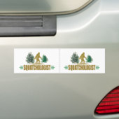Funny Sasquatch | Big Foot | Geloof me! Bumpersticker (Op auto)