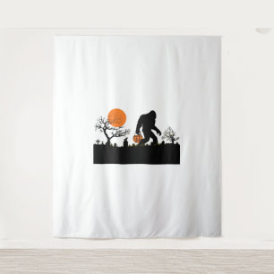 Funny Sasquatch Bigfoot Halloween Costume T shirt Wandkleed