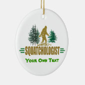 Funny Sasquatch Bigfoot Keramisch Ornament (Rechts)
