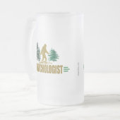 Funny Sasquatch, Bigfoot Matglas Bierpul (Voorkant links)