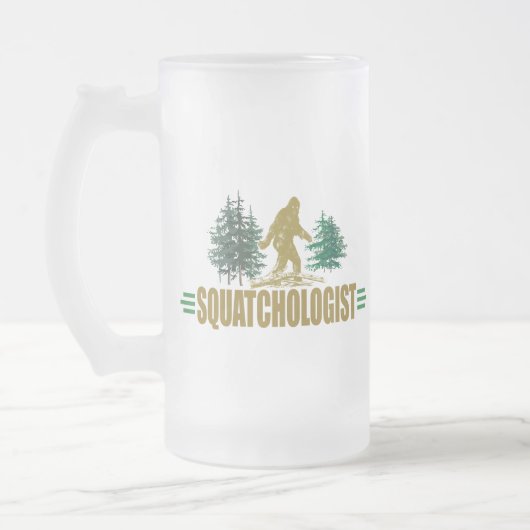 Funny Sasquatch, Bigfoot Matglas Bierpul (Links)