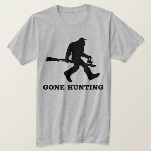 Funny Sasquatch Hunting Shirt for Men and Women (Design voorkant)