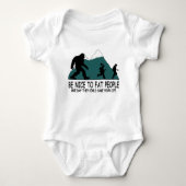 Funny Sasquatch Romper (Voorkant)