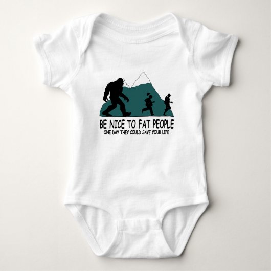 Funny Sasquatch Romper (Voorkant)
