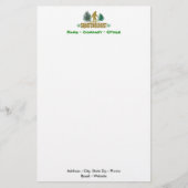 Funny Sasquatch, Squatchin, Squatching, Believer Briefpapier (Voorkant)