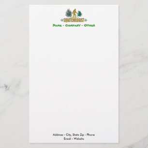Funny Sasquatch, Squatchin, Squatching, Believer Briefpapier