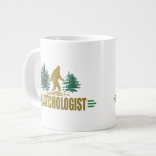 Funny Sasquatch, Squatchin, Squatching, Believer Grote Koffiekop
