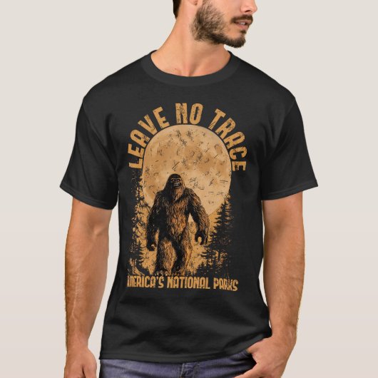 Funny Sasquatch T-shirt (Voorkant)