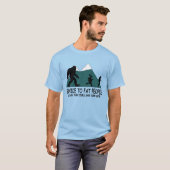Funny Sasquatch T-shirt (Voorkant volledig)