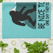 Funny Sasquatch Theedoek (Gevouwen)