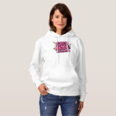 Funny "Sass Mode Activated" Quote Hoodie (Voorkant volledig)