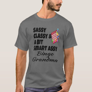Funny Sassy Classy en een beetje Smart Assy Bingo  T-shirt