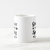 Funny Sassy Grandma is mijn naam. Koffiemok (Center)