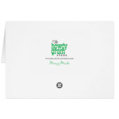 Funny "Satan" AutoCorrecte kerstKaart (Achterkant Horizontaal)