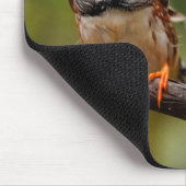 Funny Saucy Cheeky Pair van de Zebra Zongvogels Muismat (Hoek)