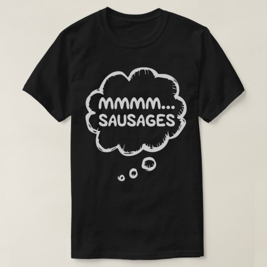 Funny Sause Lovers Apparel Food Gear Meme mmmm T-shirt (Design voorkant)