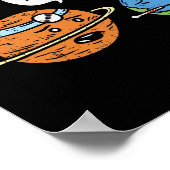 Funny Save Earth Day Planet Doctor Humans Poster (Hoek)