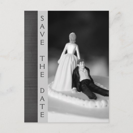 Funny Save the Date Announements Aankondigingskaart (Voorkant)