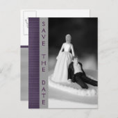 Funny Save the Date Announements Aankondigingskaart (Voorkant / Achterkant)