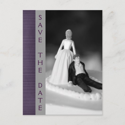 Funny Save the Date Announements Aankondigingskaart (Voorkant)