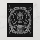 Funny Save the Date Briefkaart (Voorkant)