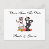Funny Save the Date Briefkaarten (Voorkant)