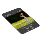 Funny Save the Date Princess Frog Magneet (Rechterzijde)