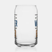 Funny save water drink bierwoord kunst blikvorm glas (Rechts)