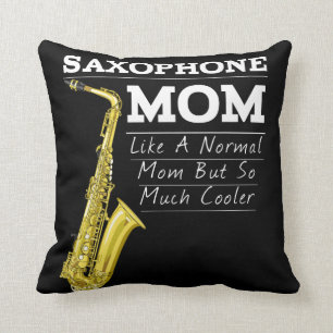 Funny Saxophone Cool Marching Band Mam Kussen
