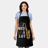 Funny Saxophone Schort (Gedragen)
